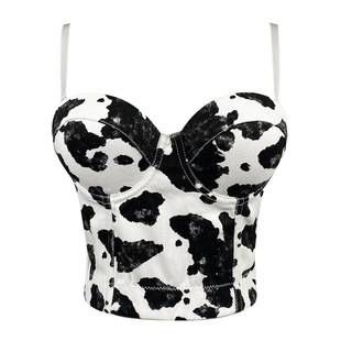 (Cross-border trading), sexy bra extension buckle, top with cups, denim brace, french style