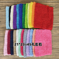 Korean silk children's camisole, 9-inch children's knitted wrap camisole, children's handmade skirt elastic wrap camisole with lining