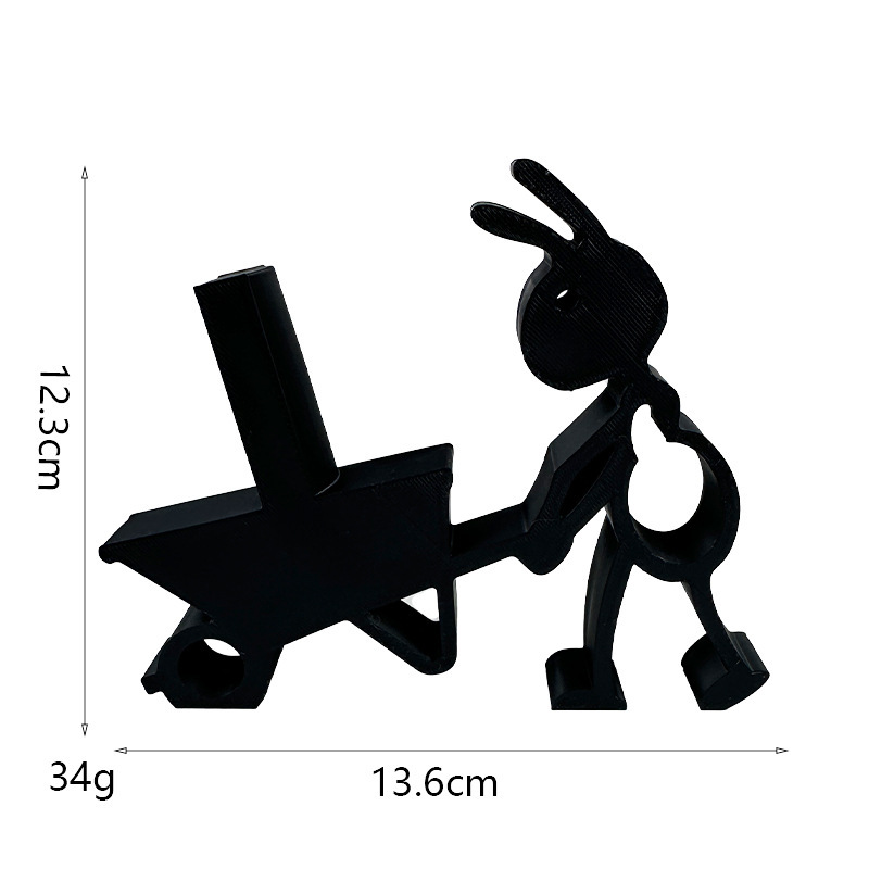 跨境爆品3d打印Ant paper roll holder蚂蚁卷纸架浴室卷纸摆件|undefined