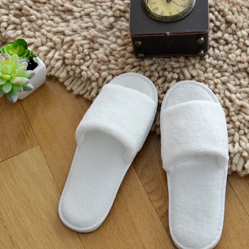 10 pares de pantuflas desechables, pantuflas de hospitalidad, casa de familia, hotel, viaje, hombres y mujeres portátiles, suela gruesa, primavera y verano