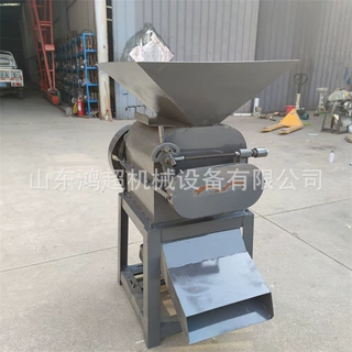 20型对辊式粮食破碎机 黄豆挤扁机玉米破瓣机