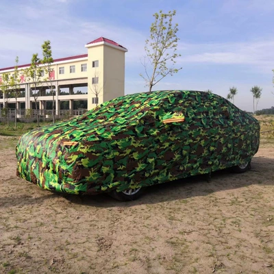 Large camouflage car cover, fully Car clothing