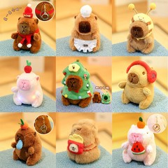 カピバラペンダントカピバラぬいぐるみおもちゃカピバラ人形バックパックペンダントキーホルダー