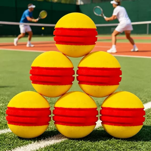 Cross-border bestseller Typti foam ball, high-elasticity PU pickleball for indoor practice, silent and noiseless ball