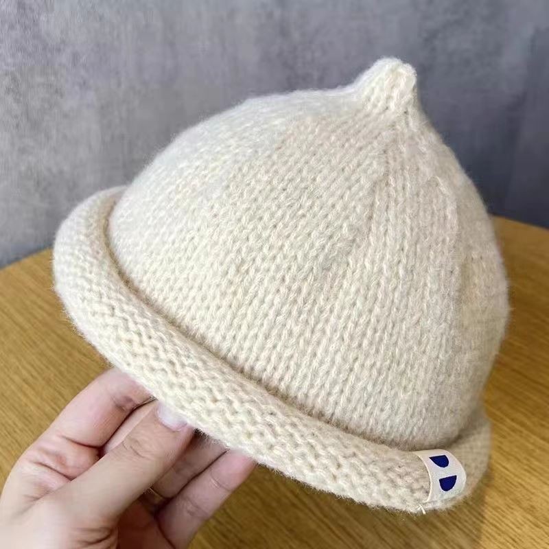 롤링 엣지 젖꼭지 - 베이지