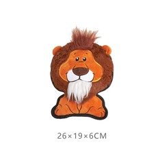 FOFOS Two-Faced Fox Dog Toy Flying Disc, Bite-Resistant Training Toy for Dogs—Great for Border Collies, Labradors, and Other Large, Medium, and Small-Sized Pets