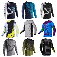 专业男子赛车服2025夏季新款速降服T恤摩托车速干透气越野骑行服