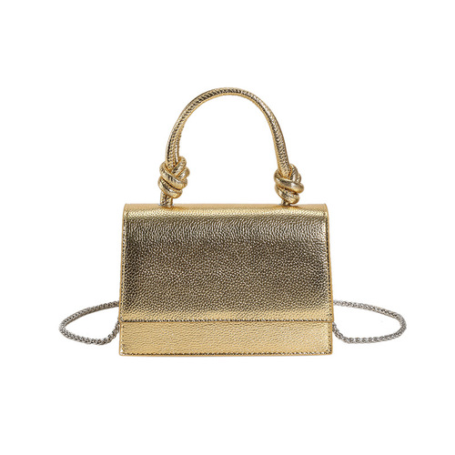 Casual Fashion Handbag  New Korean Style Casual Textured Crossbody Bag Fashion Simple Chain Shoulder Bag for Women
