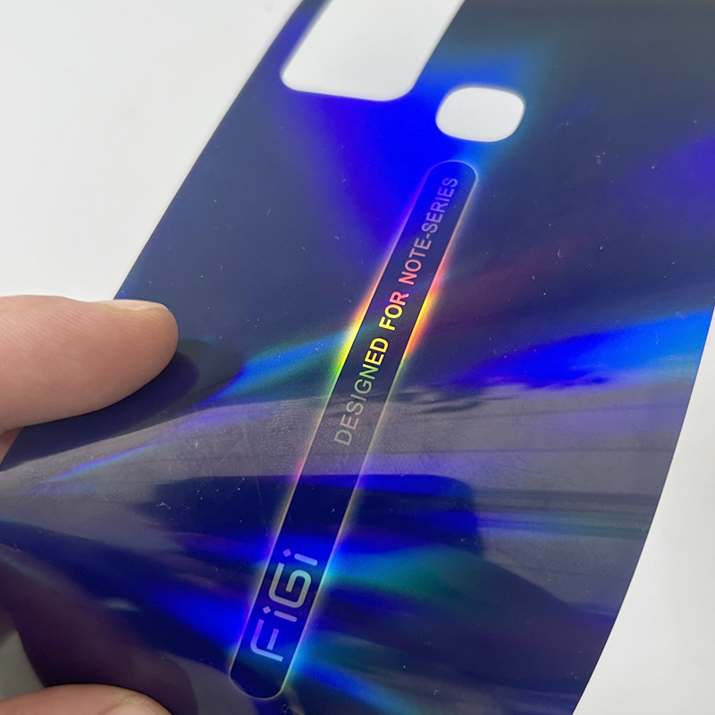 君艾杰pet电镀彩色镀膜uv打印手机后盖电镀切割小圆片亚克力面板