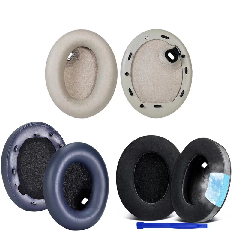 Ice Gel Ear Sleeve Suitable for Sony WH-1000XM4 Headphone Sleeve XM4 Ear Mask Ear Pad Earphone Head Beam Pad Ice Gel Ear Sleeve Suitable for Sony WH-1000XM4 Headphone Sleeve XM4 Ear Mask Ear Pad Earphone Head Beam Pad