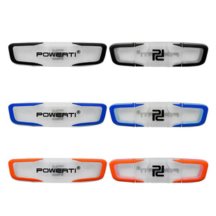 Cross-Border Hot Selling New Powerti Tennis Racket Transparent Silicone Long Shock Absorber Strong Version Shock Absorber