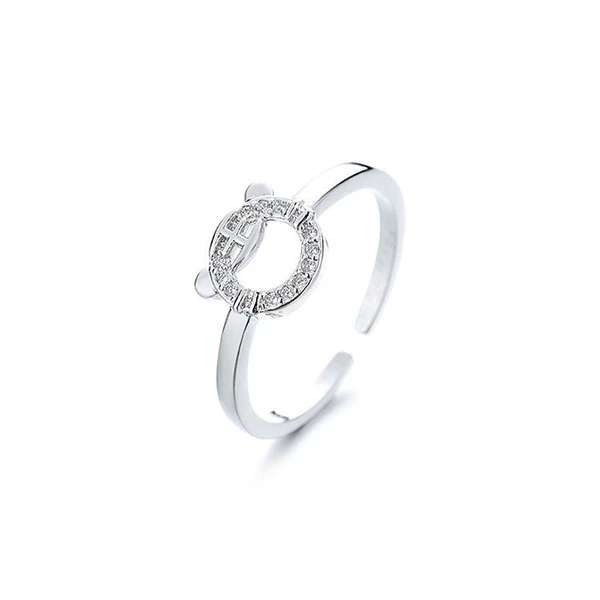 Hollow the drill with a small tiger ring