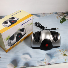 Cross-border double-head electric knife sharpener multi-functional double-sided whetstone artifact household fast fully automatic knife sharpener