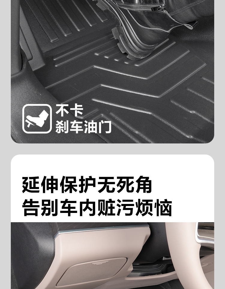 Suitable for Byd Han Dmi/Han Ev/Dm/Han L Full Surround Champion Glory Modified Carpet Tpe Car Floor Mats