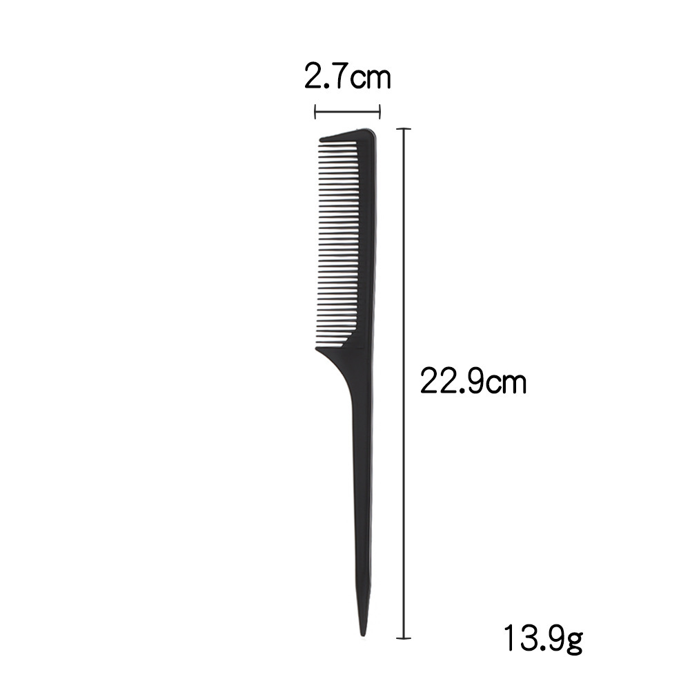 Pein de peluquería transfronterizo múltiples pein de peluquería especial pein de punta y cola doble propósito pein de aceite puede imprimir LOGO fijo de color