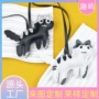 皮革包包奶牛钥匙扣