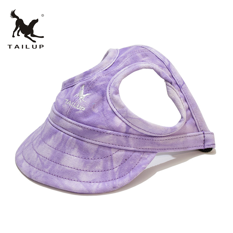 Hausdéieren Grouss Mëttel a Kleng Hënn Kazen Sonneschutz Ouere Welpen Entenzongen Baseballkappen Kappbedeckung Accessoiren_voghion.com