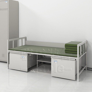 Single-layer bed, double-layer bed, interior cabinet, locker, dormitory, barracks, study desk and chair, office cabinet