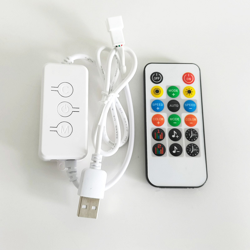 USB 17键宝莲灯幻彩3键