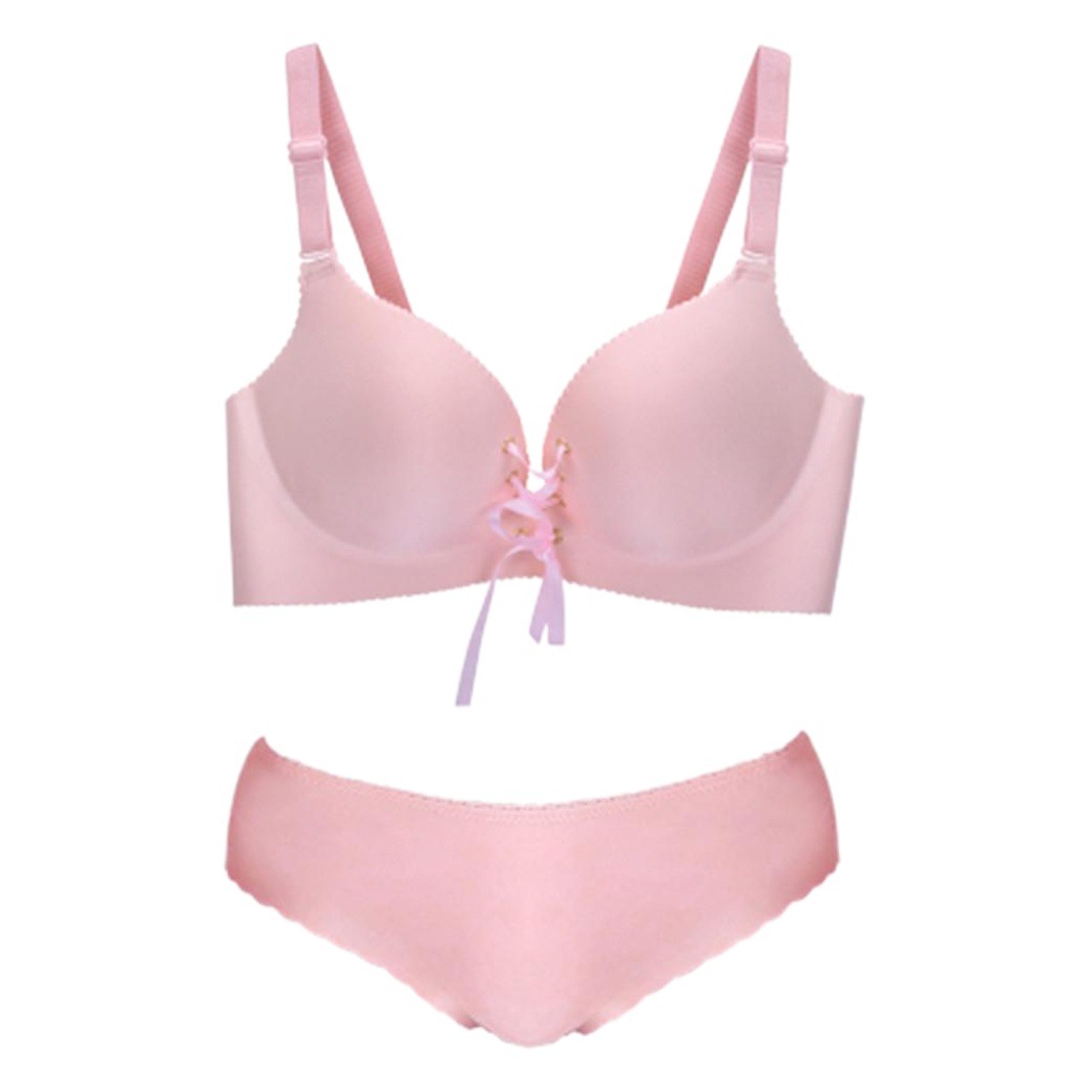 Copa panal sujetador transpirable brillante Correa pull B push up ajustable inalámbrico ropa interior de las mujeres sujetador traje