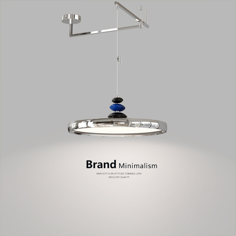 2025 nuevo Bauhaus de alta gama moderna simple lámpara de mesa de comedor móvil