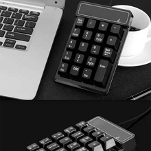 无线键盘蓝牙数字小键盘免驱动外接/电脑笔记本手机数字小键盘