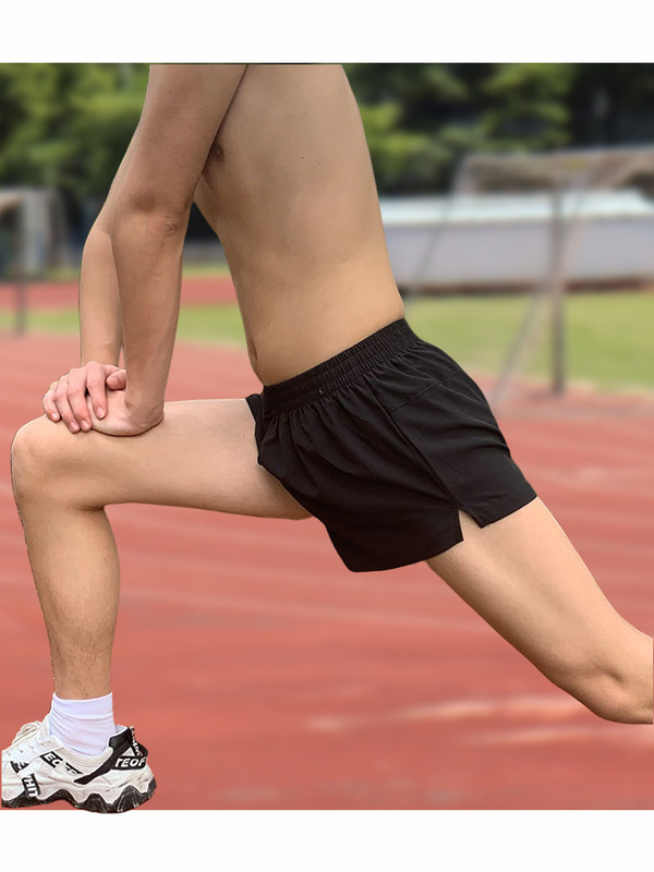 Professional Marathon Sports Student Three-Quarter Pants Track and Field Running Shorts Men's Fitness Competition Training Quick-Drying Sports Shorts