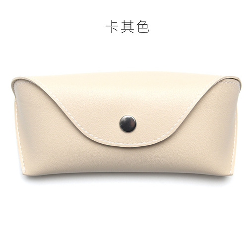 Glasses case polarization test card cloth screwdriver fashionable leather ins sunglasses flat mirror convenient to carry one piece