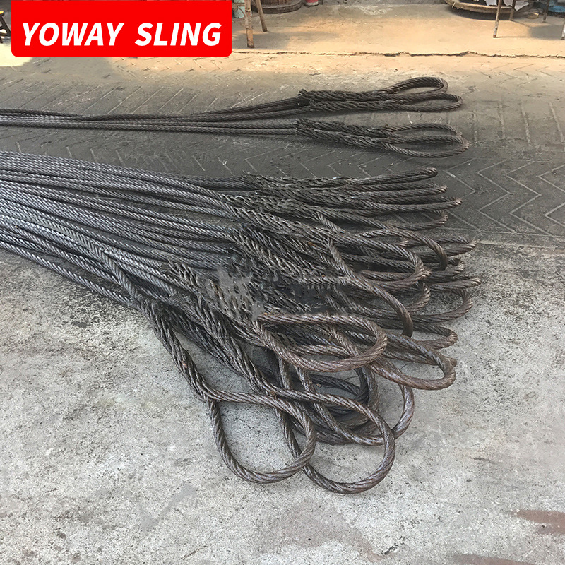 插编钢丝绳 起重钢丝绳 编制钢丝绳 钢丝绳组合索具定制吊环