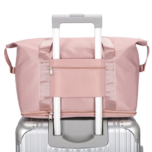 Folding travel bag wholesale foldable portable yoga swimming fitness bag women's short-distance travel boarding sports bag