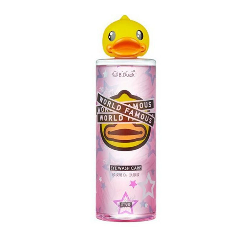 Натуральные товары Zhenmin Yellow Duck Лосьон для глаз Свежий нежный чистящий раствор для ухода за глазами Очищающий глаз 500 мл