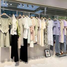 女装品牌撤柜连衣裙牛仔裤衣服裙子品牌折扣女装专柜撤柜一手货源