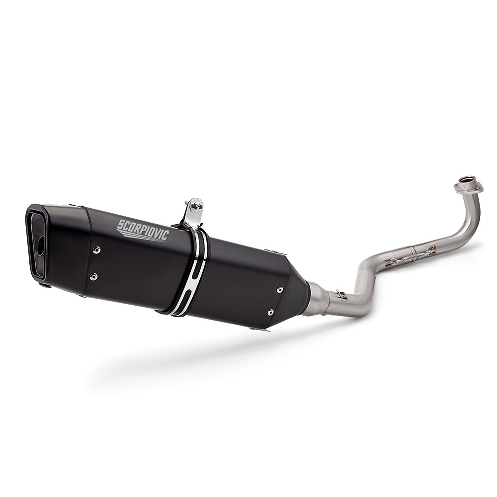 Little Monkey Msx125 Exhaust Pipe Stainless Steel Front and Rear Muffler 2012-2020 Non-Destructive Installation