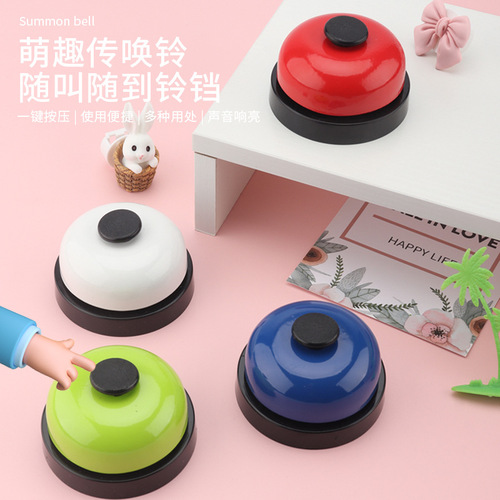 Pet cat and dog call bell training instruction bell, dining bell, intelligent toy, competition buzzer, small gift
