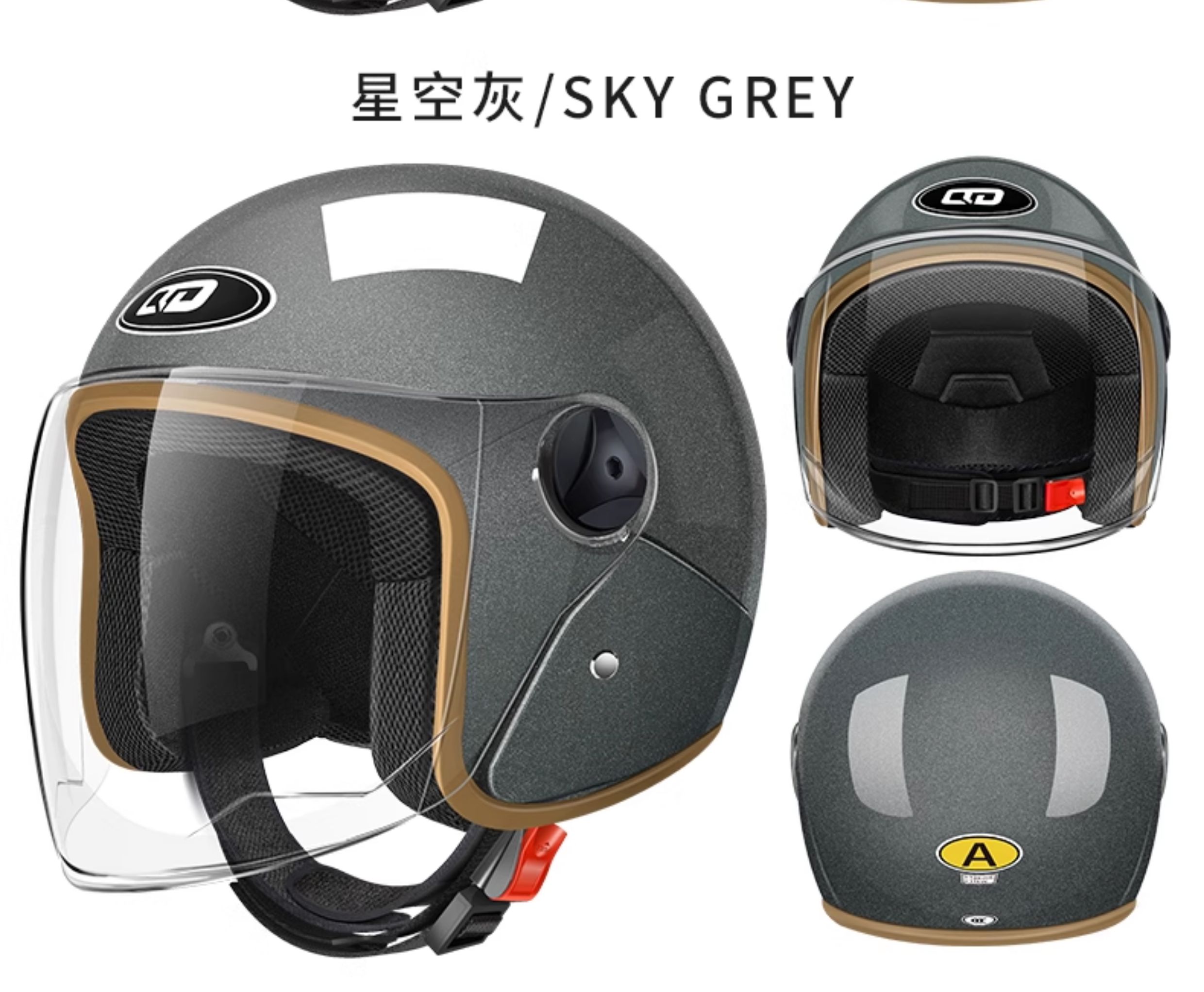 3C Certified Helmet Universal for All Seasons Electric Motorcycle
