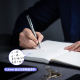 Deli neutral pen S26 business office sign pen 0.7mm black carbon pen 0.5S25 water pen student stationery