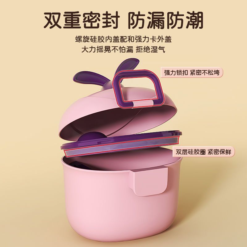 Milk powder, handheld children's банка для хранения, storage box for supplementary food to go out 4