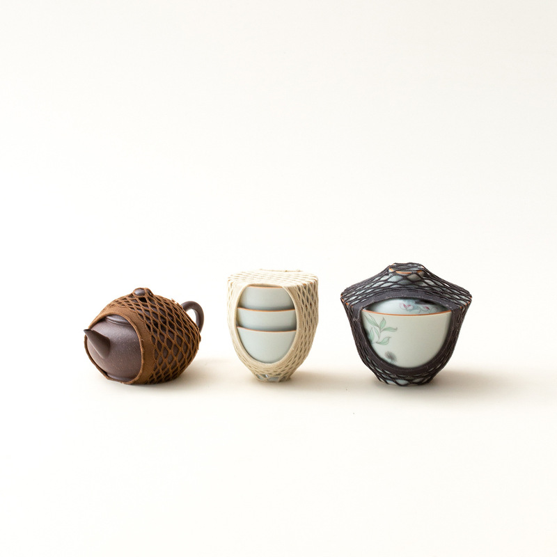Tea pot, teacup, gaiwan protective elastic net bag, teapot protection strip, quick-service cup storage accessory, stackable protective cord, elastic net Tea pot, teacup, gaiwan protective elastic net bag, teapot protection strip, quick-service cup storage accessory, stackable protective cord, elastic net