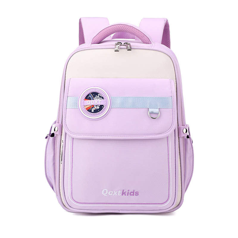Mochilas escolares para niños, niños de primer, segundo, tercer a sexto grado, estilo británico, reducción de la carga, protección de la columna, mochila ligera para niñas de escuela primaria