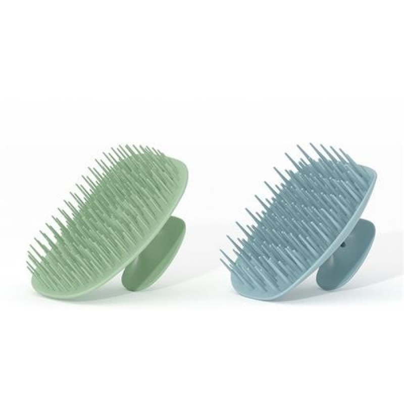 Massager, shampoo for scalp, brush