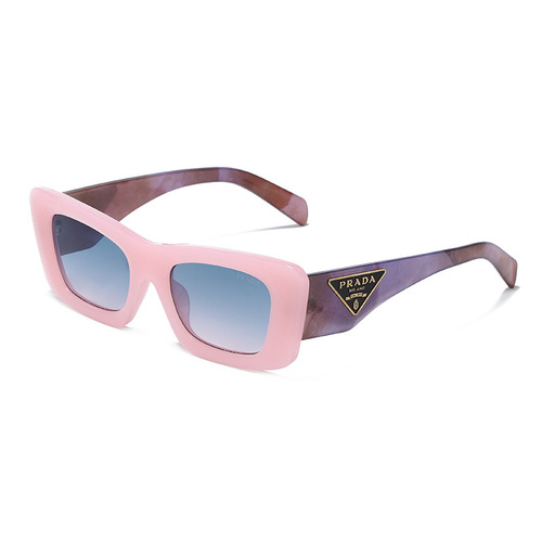 欧美PRD潮流时尚眼镜新款跨境猫眼INS太阳镜防晒流行多彩遮阳墨镜