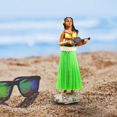 Car ornaments, Girl Hula Girl Ornaments