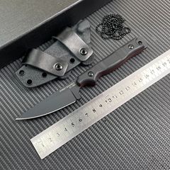 新しいトップスポーカーホット販売屋外ストレートナイフキャンプナイフサバイバルナイフ屋外戦術的なナイフ鞘付き