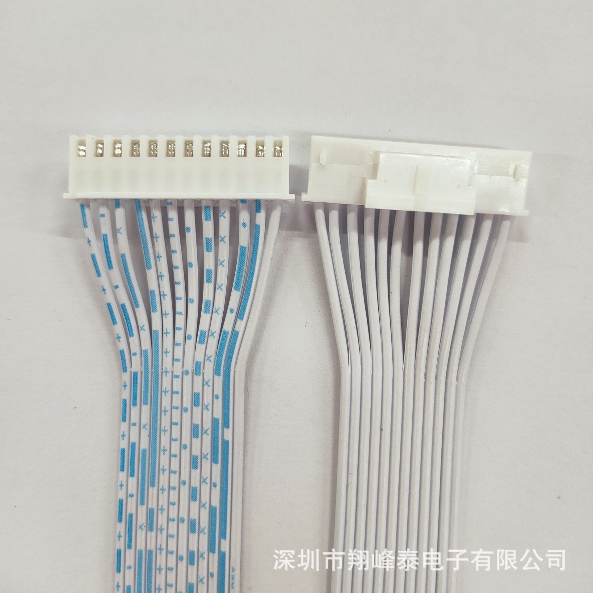 厂家生产灯饰线/2468 24#蓝白排|12P*400|红黑并排线红白排线