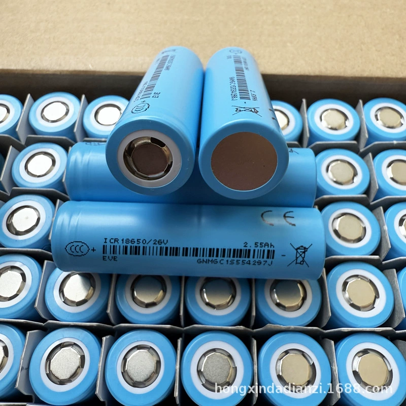 EVE Yiwei 18650 литиевая батарея 2600mAh 5C мощность 26V электроинструмент электрический транспорт литиевая батарея элемент подметает пол