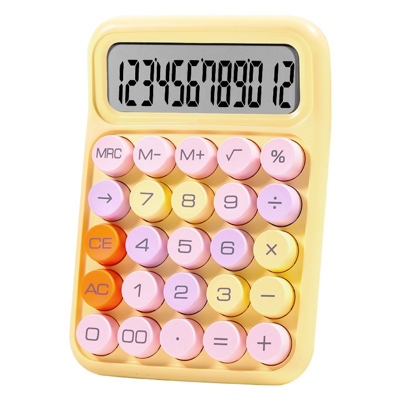 Calculadora de dopamina color caramelo Calculadora de alta apariencia calculadora multifunción para estudiantes universitarios, niños y estudiantes