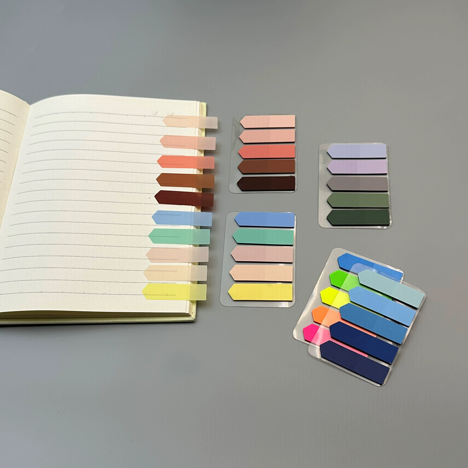 Новая Моранди липкая нота цвет флуоресцентный индекс наклейка 5 Цвет Указал этикетка наклейка ПЭТ классификация наклейка