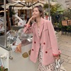 Real shot Early spring new pattern Women's wear Light extravagance goddess temperament suit coat Broken flowers braces skirt Two piece set fashion