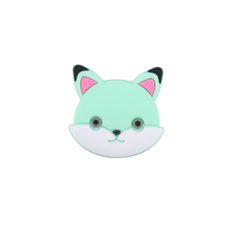 Bebé suministros silicona elefante Panda mordedor cuentas a granel ovejas cuentas DIY bebé molar pezón cadena anti-caída