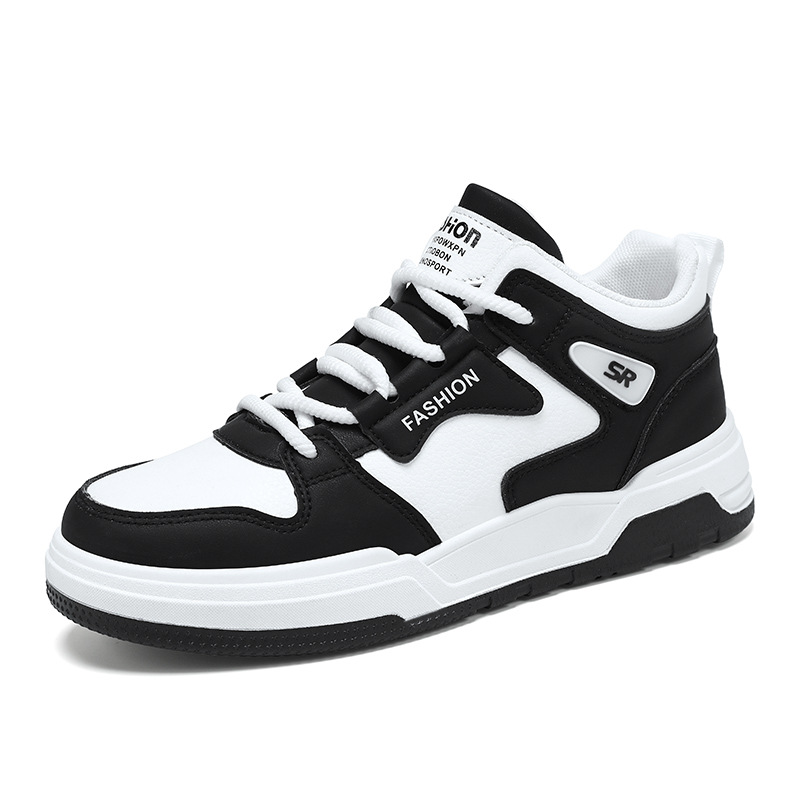 Zapatos de hombre 2024 nuevos zapatos de invierno de alta altura de moda coreana zapatos de skate juveniles zapatos deportivos casuales de moda para hombres